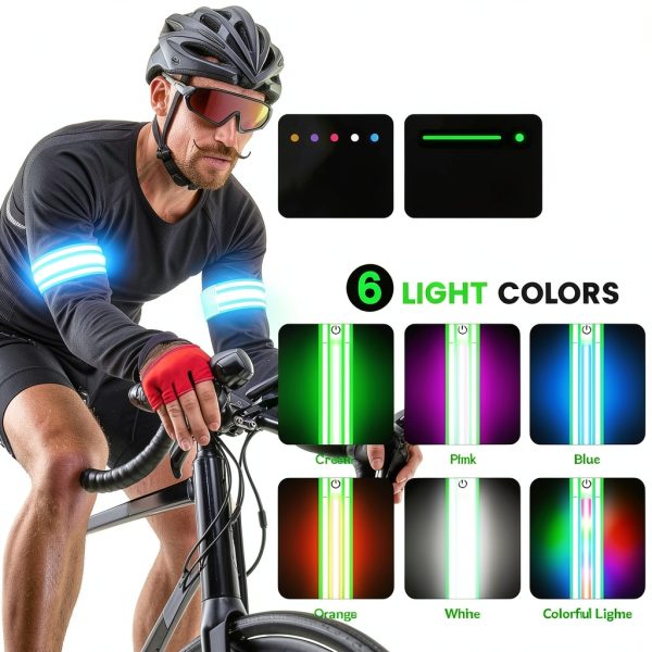 Fokia Kunbio LED Armband Sports Reflective Gear-2