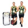 Reflective Vest GREERRIDE Green Plastic Running-3