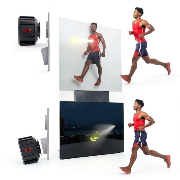 Reflective Vest GREERRIDE Green Plastic Running-4