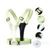 Xeiophoy LED Reflective Vest for Running Cycling-1