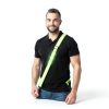 Simket LED Reflective Running Sash Nylon Green-2