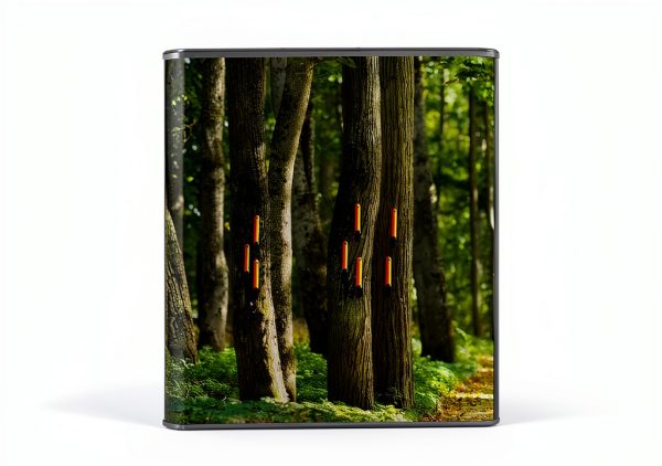 Copkim Reflective Trail Markers Plastic Metal-3