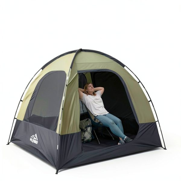 SUV Tent, Rectangle Car Tent for Family, Waterproof & Windproof for Car Camping, Large Camping Tents with Storage Bag, SUV, Van, Jeep-5