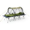 Night Cat Pop-up Mosquito Tent: 1 Person Camping Tent with Bug Screen Net Adults Fits with Camping Cot (Excluded)-4