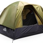 SUV Tent, Rectangle Car Tent for Family, Waterproof & Windproof for Car Camping, Large Camping Tents with Storage Bag, SUV, Van, Jeep-0