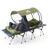 Night Cat Pop-up Mosquito Tent: 1 Person Camping Tent with Bug Screen Net Adults Fits with Camping Cot (Excluded)-5